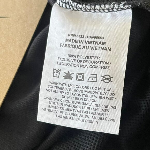 Nike Womens Dri-Fit Black Shorts Size XXL Elastic Shorts NWT - Picture 4 of 4